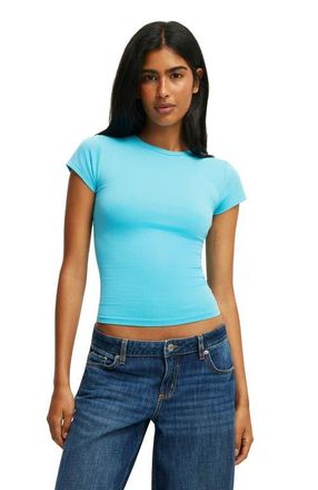 Cotton On Womens All Day Crew Tee in Cerulean Blue at Nordstrom, Size X-Small