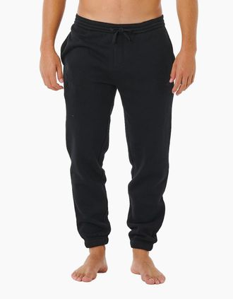 Rip Curl Mens Rip Curl Mens Classic Surf Trackpants Joggers - Black - Size: 33/32/32