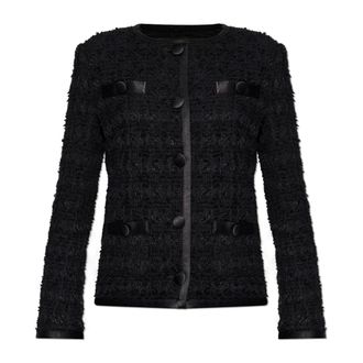 Dolce & Gabbana Tweed Blazer - female - Dolce & Gabbana - Tweed Jackets - Black - S - Jackets