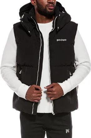 Palm Angels Hooded Puffer Vest