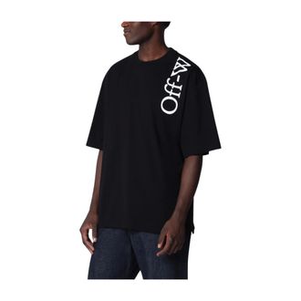 Off-white Vertical Bookish Skate S/S Tee - male - Off White - T-Shirts - Black - 2XL - Tops