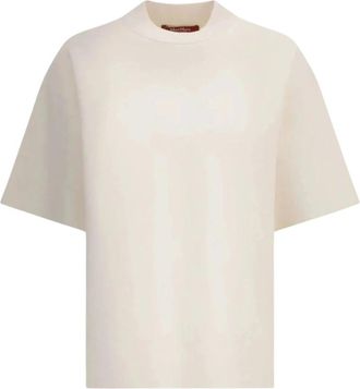 Max Mara Amici Sweater - Dames - T-shirts - Beige - S - Polyester - Tops