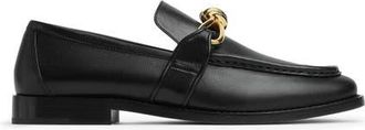 Bottega Veneta Astaire Knot Bit Loafer in Black at Nordstrom, Size 36.5