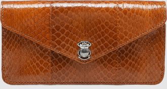 CLARIS VIROT Portefeuille Alex Long Cobra Miel