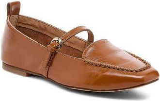 Kelsi Dagger Ferry Mary Jane Loafer in Burnt Cognac at Nordstrom, Size 9.5