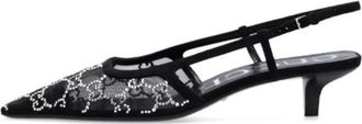 Gucci (WMNS) Gucci GG slingback pump Black 675829-F13A0-1000