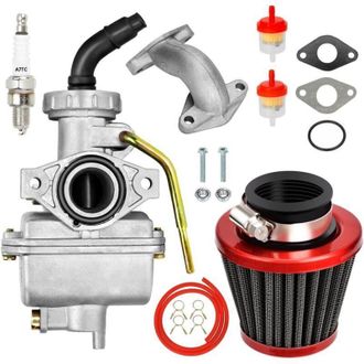 OEM Kit De Carburador Pz20 Para Tao Tao Cooler 125cc 110cc 90cc 70cc 50cc Kazuma Baja China Atv Quad Sunl nst Roketa Loncin Lifan Xr80 Crf70 4 Tiempos Kar