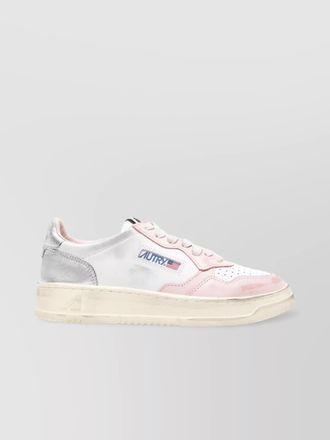 Autry leather panelled low-top sneakers