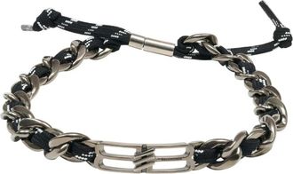 Balenciaga BB Icon Lace Choker - Dames - Kettingen - Zwart - ONE Size - Polyester - Accessoires