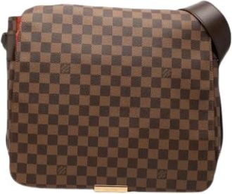Louis Vuitton Pre-owned Damier Schoudertas - Dames - Vintage Schoudertas - Bruin - ONE Size - Leer - Vintage