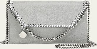 Stella McCartney Mini Falabella Shaggy Deer Wallet on Chain