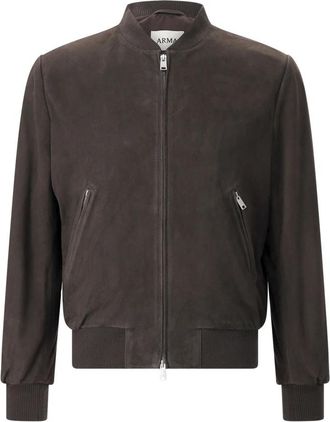 Arma Bomber Jassen - Heren - Bomber jackets - Groen - M - Katoen - Jassen