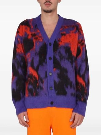 Msgm V-neck cardigan - Purple