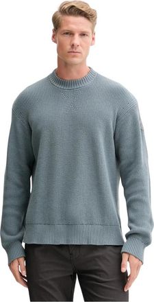 Napapijri Round-neck Truien - Heren - Ronde hals truien - Blauw - XL - Katoen - Truien & Vesten