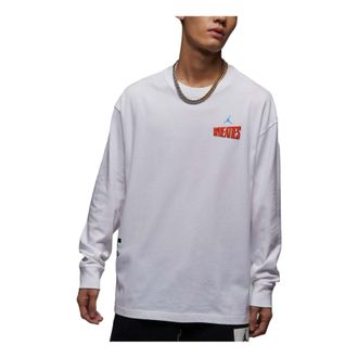 Nike Jordan Air Jordan Flight MVP Long Sleeve T-Shirt White DV8429-100