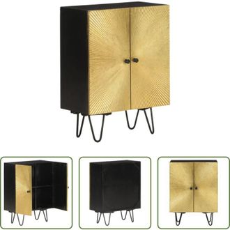 vidaXL vidaXL Credenza in legno massello - Credenza 55x30x75 cm in Legno Massello di Mango