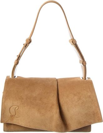 Christian Louboutin Baggy Small Suede Shoulder Bag
