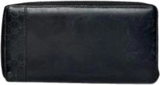 Gucci Pre-owned Leather Wallet - unisex - Vintage Accessoires - Zwart - ONE Size - Leer - Vintage