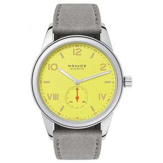 NOMOS Glash&uuml;tte Club Campus 38 Starlight Hand Wind Mens Watch 721