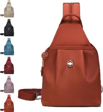 Generic 3 in 1 Anti-Theft Travel Tote Bag, 2026 Large Capacity Waterproof 2-Way Commuter Bag, for man & woman.. (Orange)