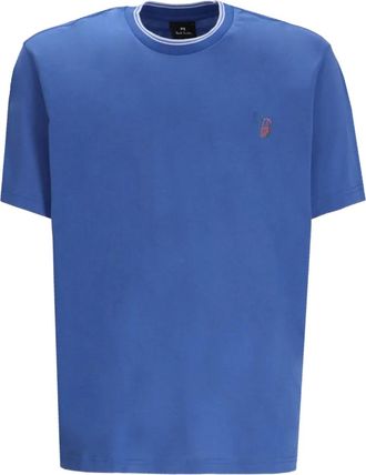 Paul Smith T-shirt con ricamo - Blu