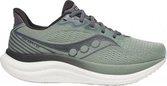 Saucony Mens Triumph 23 Shoes In Iceberg/carbon