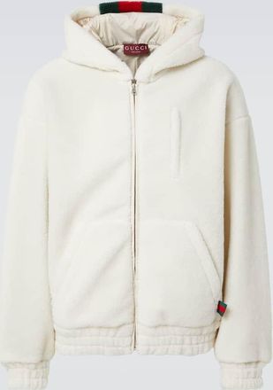 ジャケット GUCCI WHITE WOOL CASUAL JACKET GG print cotton jacket in white | GUCCI® US