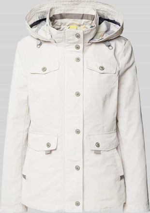 Gil Bret Jacke mit Kapuze in Kitt, Gr&ouml;&szlig;e 36