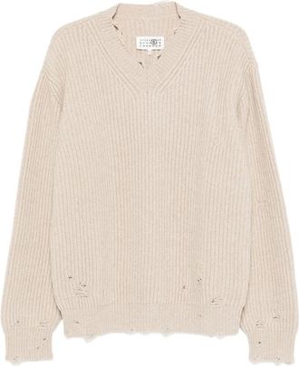 Maison Margiela V-neck Sweater