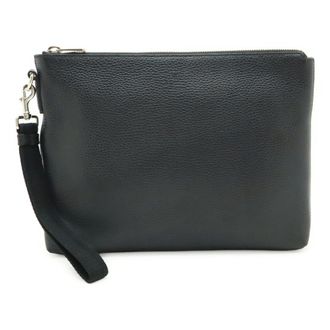 Gucci Black Leather Clutch Bag (Pre-Owned)