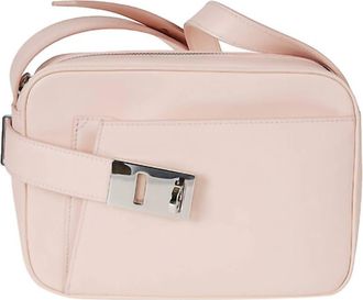 Ferragamo Womens Small Camera Case Logo Crossbody Bag In Pink