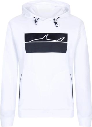Paul & Shark Hooded Sweatshirt - Heren - Hoodies - Wit - 2XL - Katoen - Hoodies & sweatvesten