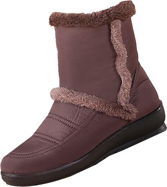 Generic ladies ankle boots size 6, ladies snow boots size 6, winter shoes, brown shoes for women, snow boot, ankle boot, snowboots for women uk