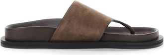 A.Emery Imara Sandal - Dames - Slippers - Bruin - 41 EU - Leer - Schoenen