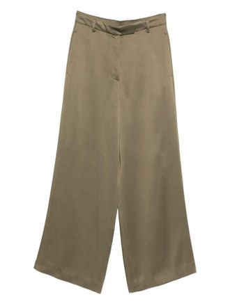 Dries Van Noten Pantaloni Penn Con Gamba Ampia-Donna