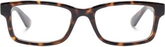 Gucci Occhiali squadrati - Marrone