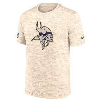 Nike Minnesota Vikings Rivalries Collection Sideline Velocity Nike Mens Dri-FIT NFL T-Shirt in Brown | 02ER15A9M-B3C