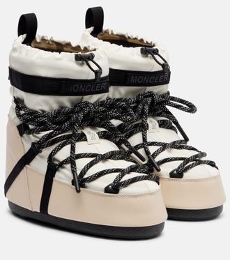 Moncler x Moon Boot Icon Low snow boots