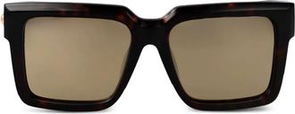 Roberto Cavalli Occhiali da sole squadrati - Marrone