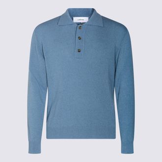 Lardini Light Blue Wool Knitwear