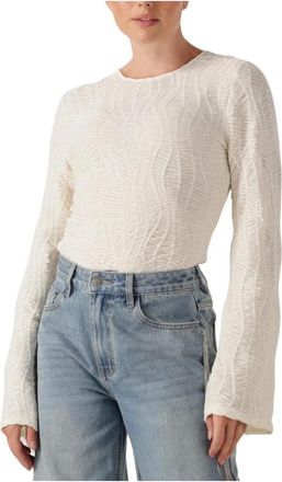 Co'Couture Tops, Dames, Beige, L, Freddie Blouse