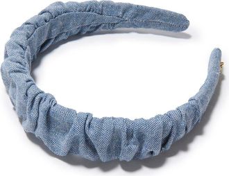 Lele Sadoughi Kelly Ocean Wave Headband in Stone Blue at Nordstrom