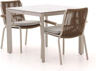 Bellagio la vita attrattiva Bellagio Caronia/Sestino 90cm dining tuinset 3-delig stapelbaar