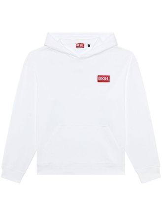 Diesel White Patch Oversized Hoodie