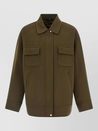 Max Mara mstdisco padded jacket buttoned cuffs pockets