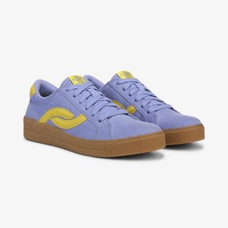 Ryk&auml; Viv Next J4745F1400 Sneakers Womens Blue Yellow Lace-Up Shoes DWA2147