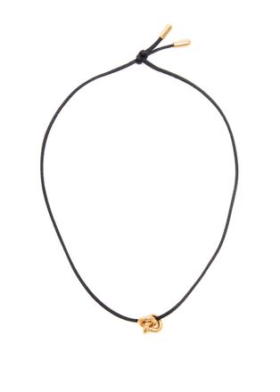 Otiumberg Knot 14kt Gold Vermeil Cord Necklace - One Size