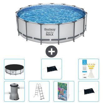 Bestway Piscina Bestway Steel Pro Max Redonda - 488x122 Cm - 8-piezas S562