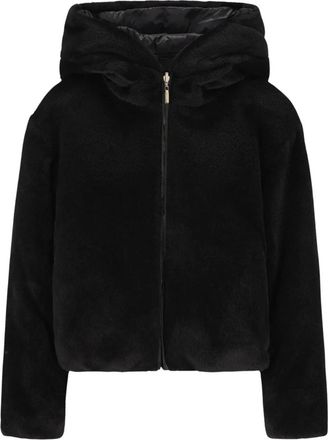 Max Mara Olly Reversible Jacket - female - Max Mara - Faux Fur & Shearling Jackets - Black - 2XS - Jackets