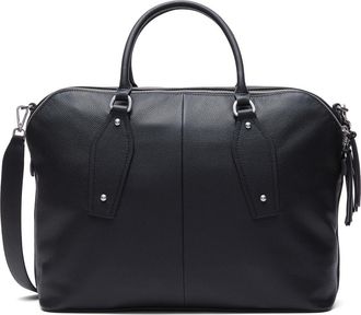 Rag & Bone Large Gramercy Leather Satchel in Black at Nordstrom